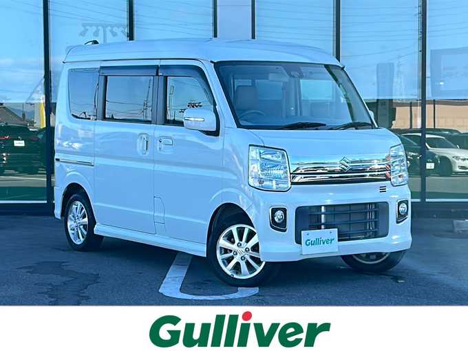 新着情報“エブリイワゴンPZターボスペシャル ハイルーフ”2018年式パールホワイト入荷しました！