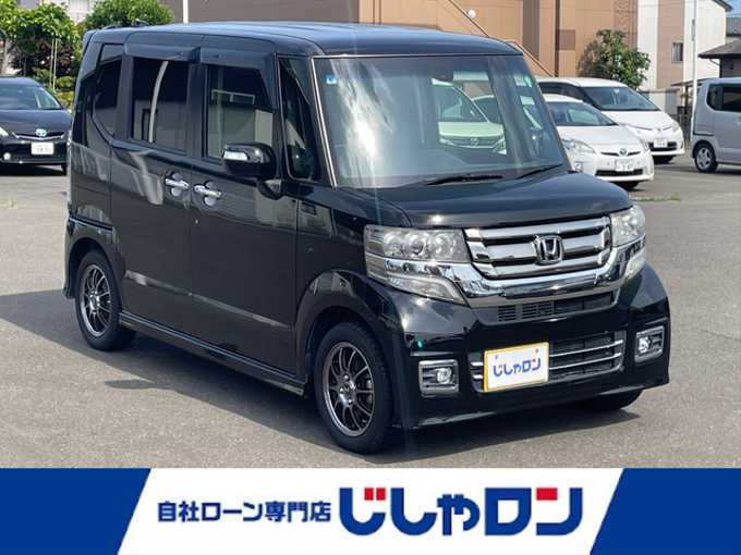 新着情報“Ｎ－ＢＯＸカスタムG・ターボLパッケージ”2015年式スマートブラック入荷しました！