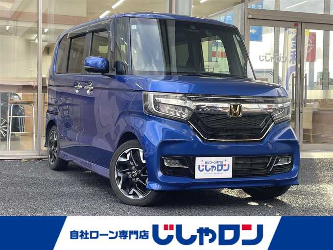 新着情報“Ｎ－ＢＯＸカスタムG・Lターボホンダセンシング”2017年式ブリリアントスポーティブルーメタリック2トーン入荷しました！