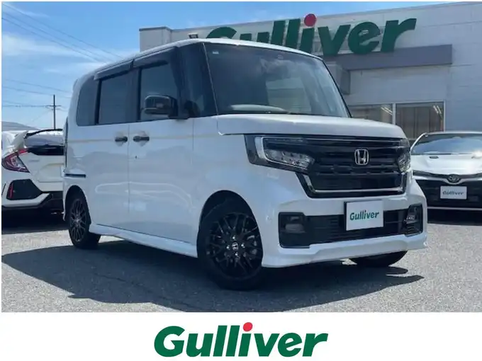 新着情報“Ｎ－ＢＯＸカスタムLターボ特別仕様車スタイル+ブラック”2022年式プラチナホワイトパール入荷しました！
