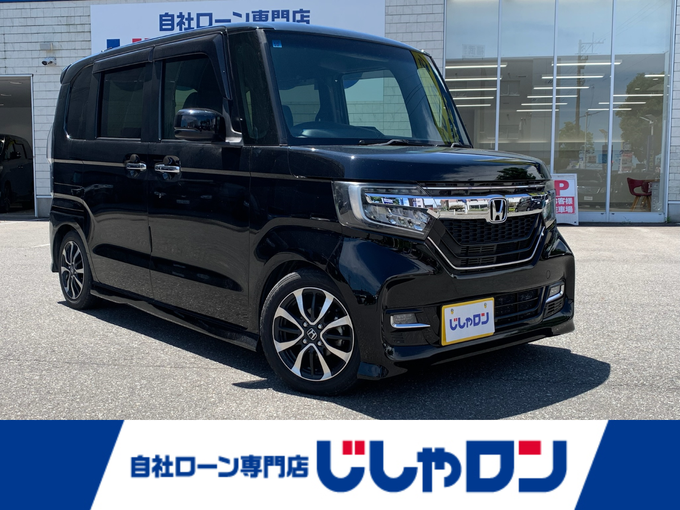 新着情報“Ｎ－ＢＯＸカスタムG・L”2017年式クリスタルブラックパール入荷しました！
