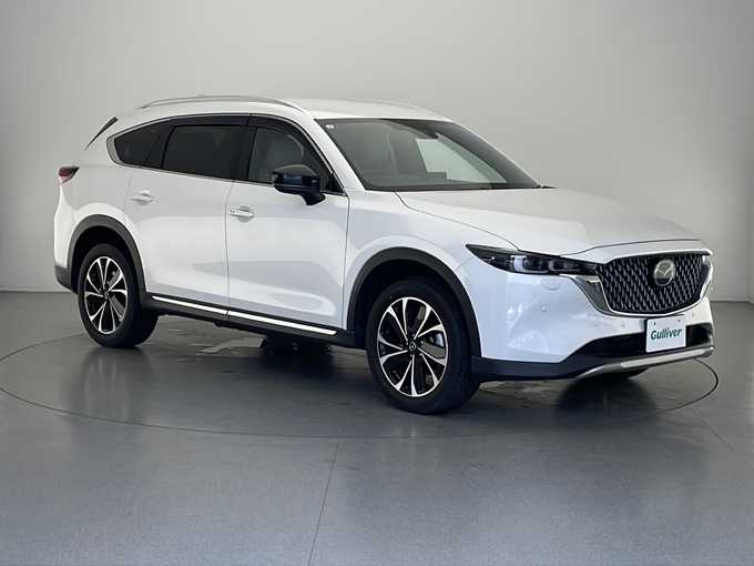 新着情報“ＣＸ－８25S グランドジャーニー”2023年式ロジウムホワイトプレミアムメタリック入荷しました！