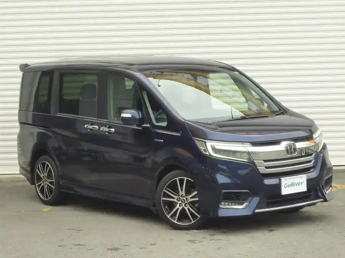 新着情報“ステップワゴンスパーダスパーダハイブリッド G ホンダセンシング”2018年式オブシダンブルーパール入荷しました！