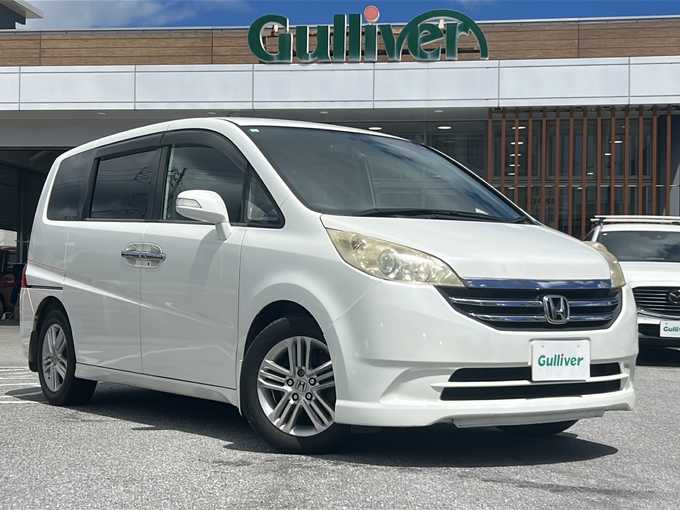 新着情報“ステップワゴンG スマートスタイルエディション”2008年式ブルーイッシュホワイトパール入荷しました！