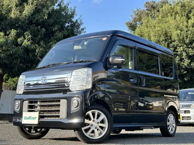 新着情報“スクラムワゴンPZターボ スペシャル”2015年式ブルーイッシュブラックパール3入荷しました！