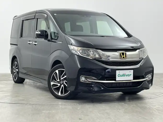 新着情報“ステップワゴンスパーダスパーダ・クールスピリット ホンダセンシング”2016年式プレミアムスパークルブラックパール入荷しました！