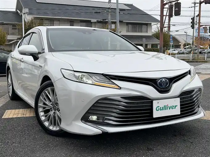 新着情報“カムリGレザーパッケージ”2017年式プラチナホワイトパールマイカ入荷しました！