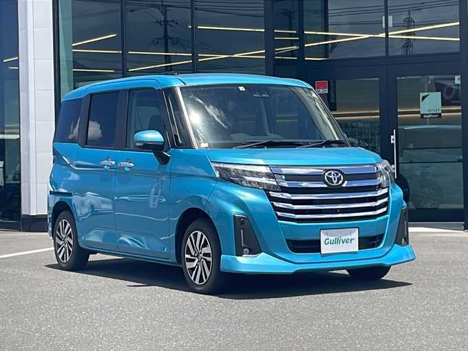 新着情報“ルーミーカスタムG”2022年式ターコイズブルーマイカメタリック入荷しました！