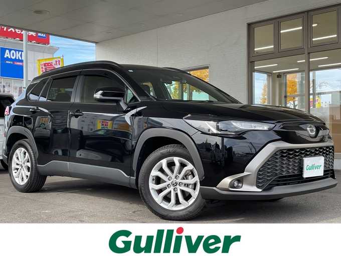 新着情報“カローラクロスハイブリッド S”2024年式アティチュードブラックマイカ入荷しました！