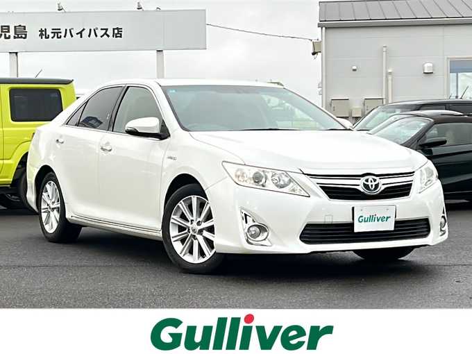 新着情報“カムリハイブリッド レザーパッケージ”2013年式ホワイトパールクリスタルシャイン入荷しました！