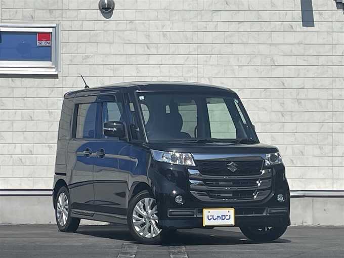 新着情報“スペーシアカスタムＺベースグレード デュアルカメラブレーキサポート装着車”2017年式黒入荷しました！