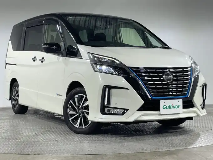 新着情報“セレナe－パワー ハイウェイスターV”2021年式ブリリアントホワイトパール 2トーン入荷しました！