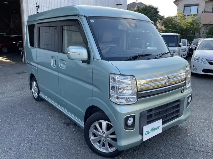 新着情報“ＮＶ１００クリッパーリオG ハイルーフ”2019年式ガーデニングアクアM入荷しました！