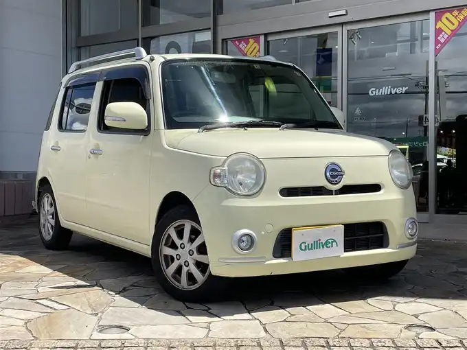 新着情報“ミラ ココアプラスX”2010年式コットンアイボリー入荷しました！