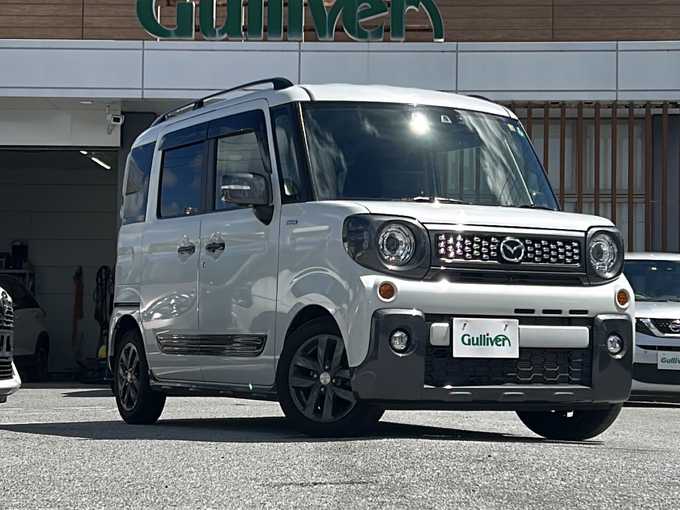 新着情報“フレアワゴンタフスタイルハイブリッドXT”2022年式ピュアホワイトP入荷しました！