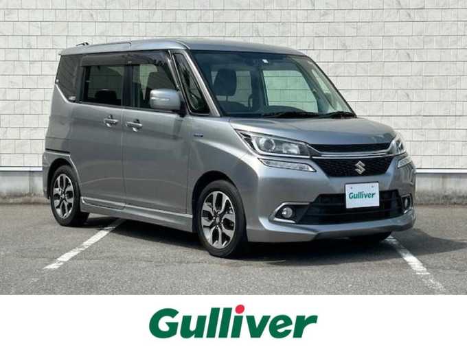 新着情報“ソリオバンディットハイブリッドMV デュアルカメラブレーキサポート装着車”2018年式プレミアムシルバーメタリック入荷しました！