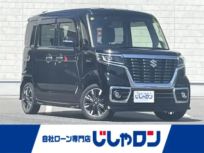 新着情報“スペーシアカスタムハイブリッドXS”2020年式ブルーイッシュブラックパール3入荷しました！