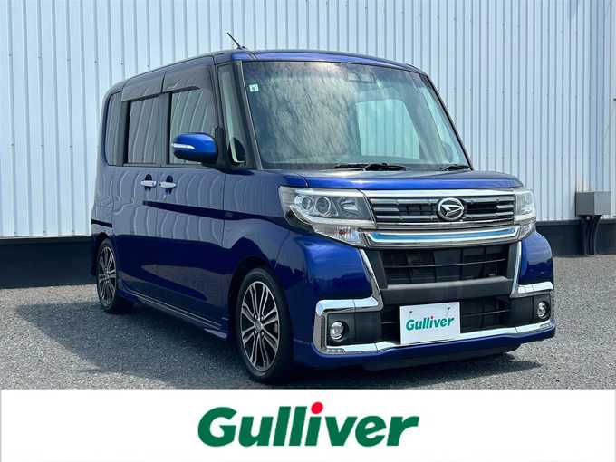 新着情報“タントカスタムRS トップエディションSAⅢ”2017年式ディープブルークリスタルマイカ入荷しました！
