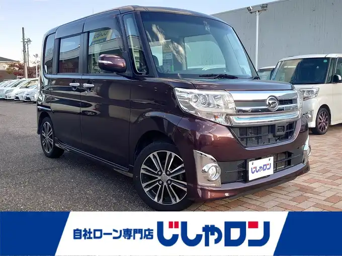 新着情報“タントカスタムX トップエディションSA”2015年式プラムブラウンクリスタルマイカ入荷しました！