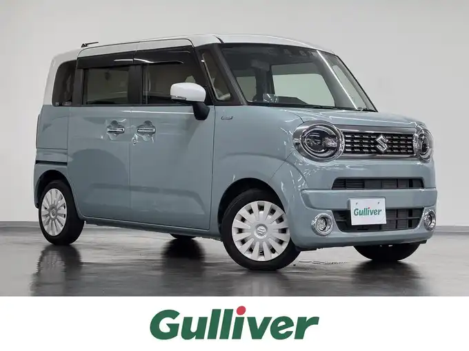 新着情報“ワゴンＲスマイルハイブリッドX”2022年式オフブルーメタリック/ホワイト2トーン入荷しました！