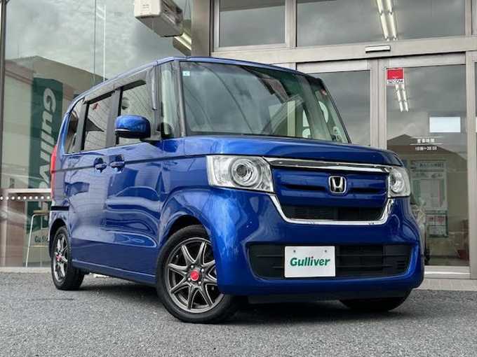 新着情報“Ｎ－ＢＯＸG・EXホンダセンシング”2019年式ブリリアントスポーティブルーメタリック2トーン入荷しました！