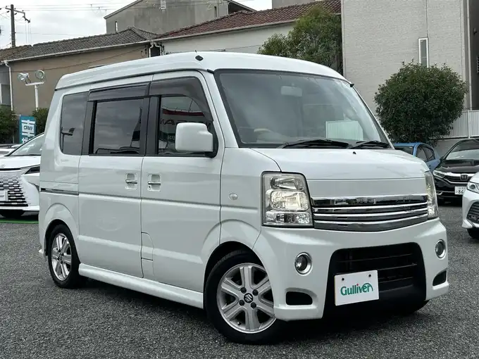 新着情報“エブリイワゴンPZターボスペシャル”2012年式パールホワイト入荷しました！