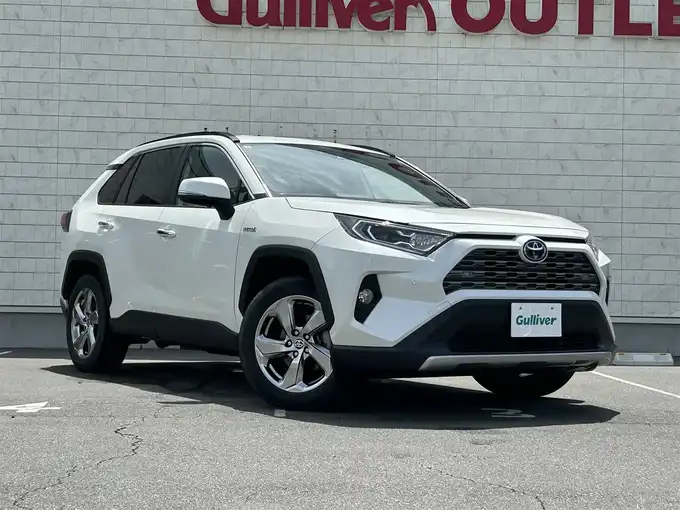 新着情報“ＲＡＶ４ハイブリッドG”2019年式ホワイトパールクリスタルシャイン入荷しました！