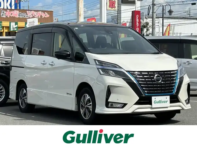 新着情報“セレナe－パワー ハイウェイスターV”2020年式ブリリアントホワイトパール 2トーン入荷しました！