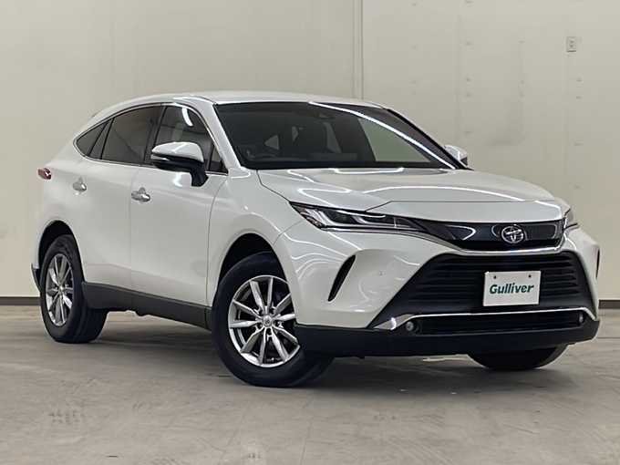 新着情報“ハリアーハイブリッドG”2021年式ホワイトパールクリスタルシャイン入荷しました！