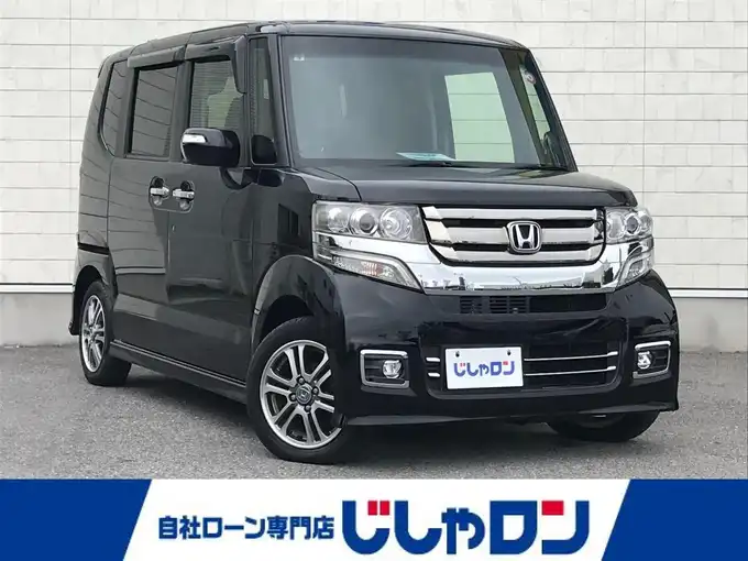 新着情報“Ｎ－ＢＯＸカスタムG・ターボLパッケージ”2016年式クリスタルブラックパール入荷しました！