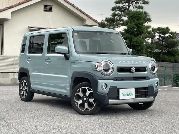 新着情報“ハスラーハイブリッドX”2020年式オフブルーM入荷しました！
