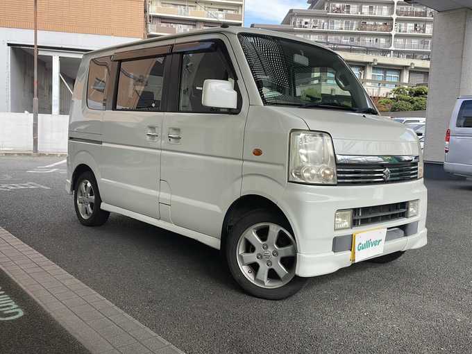 新着情報“エブリイワゴンPZターボスペシャル”2006年式パールホワイト入荷しました！