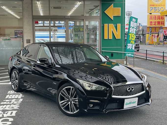 新着情報“スカイライン ハイブリッド350GT Type SP”2014年式ガーネットブラック入荷しました！