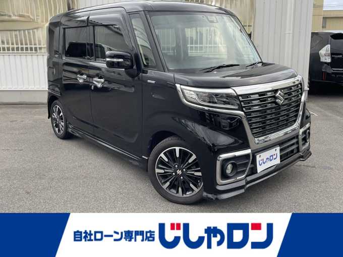新着情報“スペーシアカスタムハイブリッドXSターボ”2018年式ブルーイッシュブラックパール3入荷しました！
