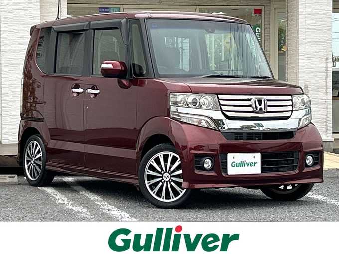 新着情報“Ｎ－ＢＯＸカスタムG特別仕様車ターボSSパッケージ”2014年式プレミアムディープロッソパール入荷しました！