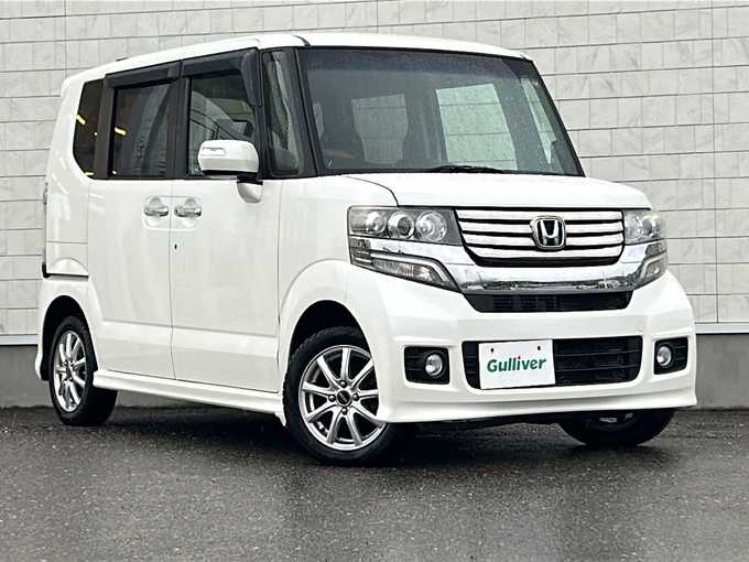 新着情報“Ｎ－ＢＯＸカスタムG・Lパッケージ”2012年式プレミアムホワイトパール入荷しました！