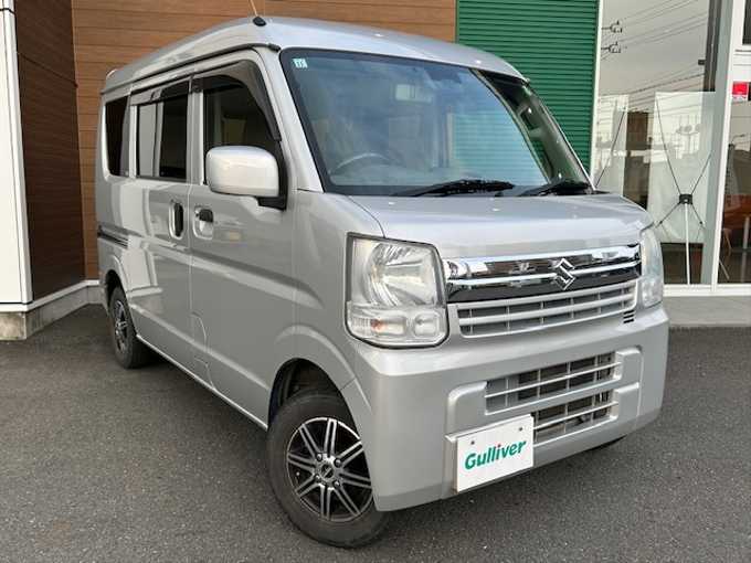 新着情報“エブリイジョイン（レーダーブレーキサポート装着車）”2016年式シルキーシルバーメタリック入荷しました！