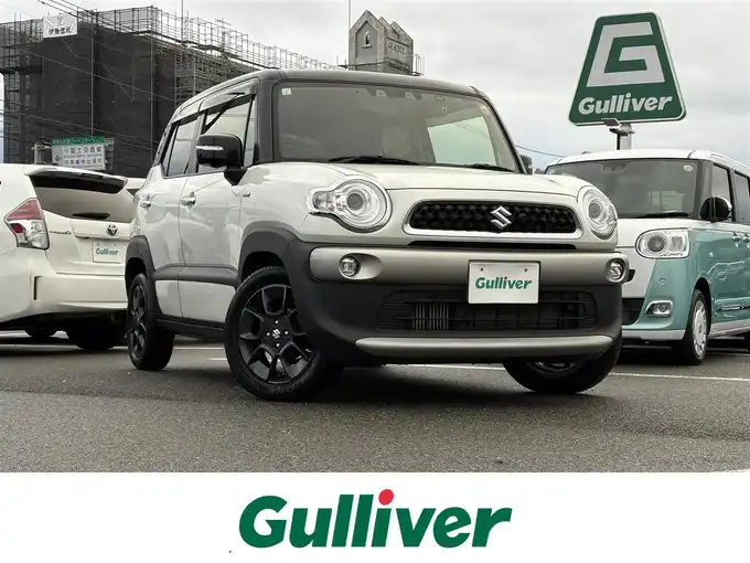 新着情報“クロスビーハイブリッドMZ ブラックインテリアパッケージ装着車”2021年式ピュアホワイトパール/ブラック2トーンルーフ入荷しました！