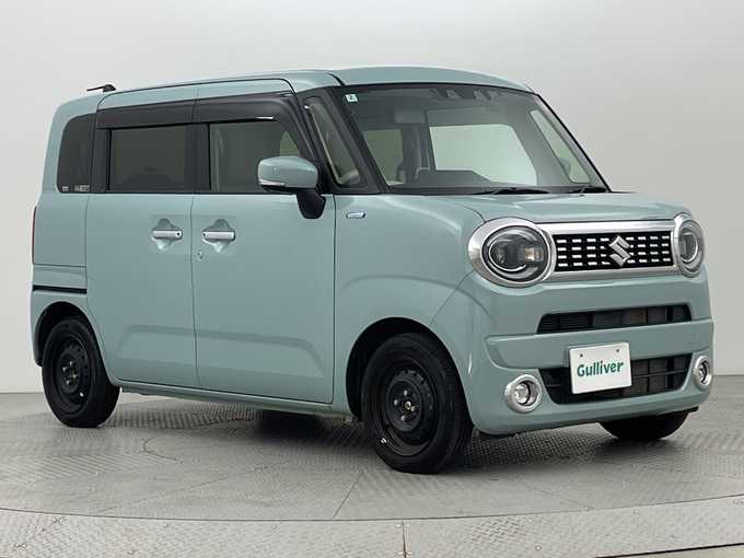 新着情報“ワゴンＲスマイルハイブリッドX”2022年式オフブルーM入荷しました！