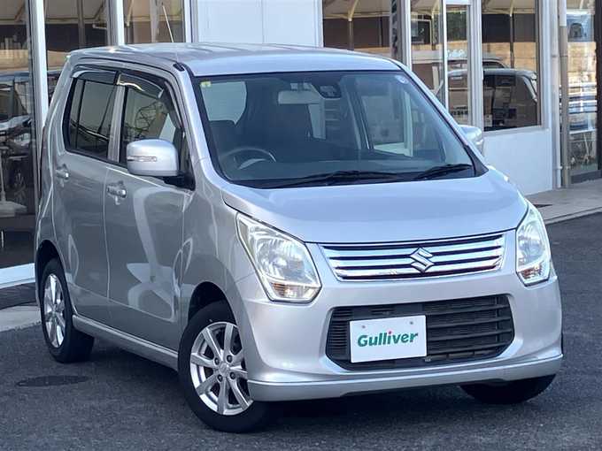 新着情報“ワゴンＲFXリミテッド（レーダーブレーキサポート装着車）”2014年式シルキーシルバーメタリック入荷しました！