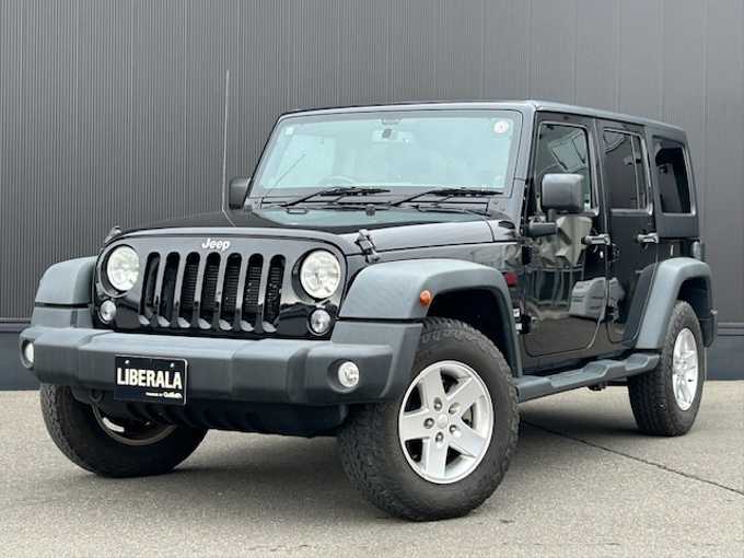 新着情報“ジープ・ラングラーアンリミテッドスポーツ”2014年式黒入荷しました！