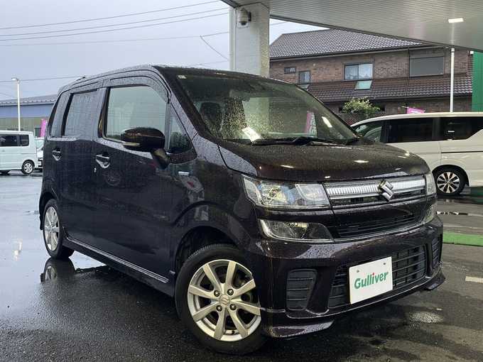 新着情報“ワゴンＲハイブリッドFZ セーフティパッケージ装着車”2017年式ムーンライトバイオレットPM入荷しました！