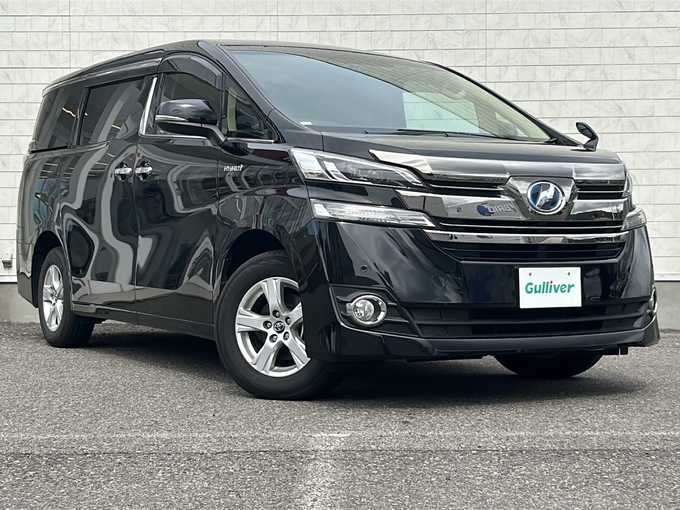 新着情報“ヴェルファイアハイブリッドハイブリッドX”2015年式ブラック入荷しました！