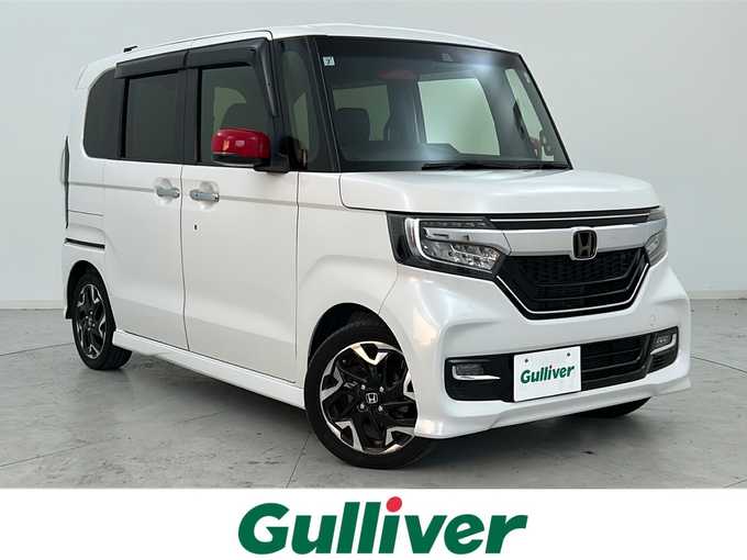 新着情報“Ｎ－ＢＯＸカスタムG・Lターボホンダセンシング”2019年式プラチナホワイトパール入荷しました！