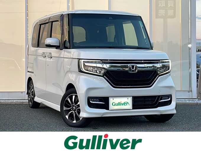 新着情報“Ｎ－ＢＯＸカスタムG・Lホンダセンシング”2019年式プラチナホワイトパール入荷しました！