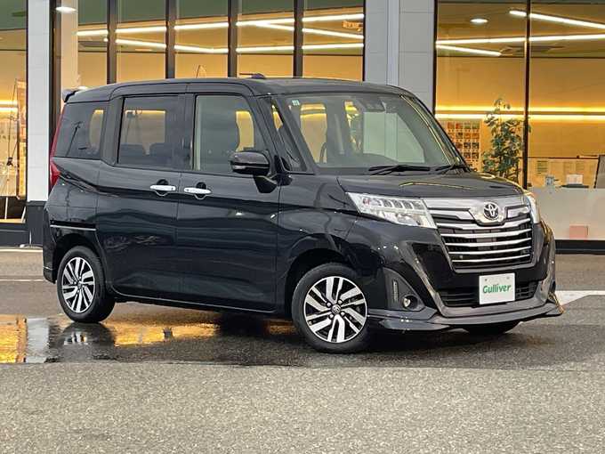 新着情報“ルーミーカスタムG”2019年式ブラックマイカメタリック入荷しました！