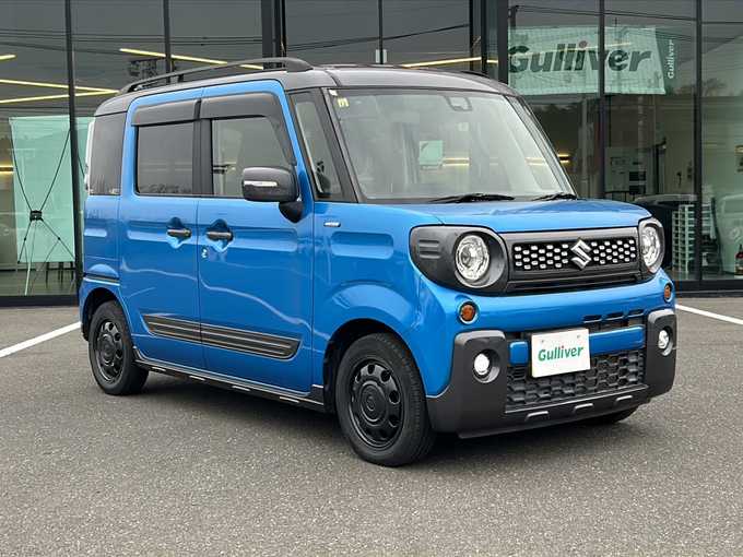 新着情報“スペーシアギアハイブリッドXZ”2018年式青Ⅱ入荷しました！