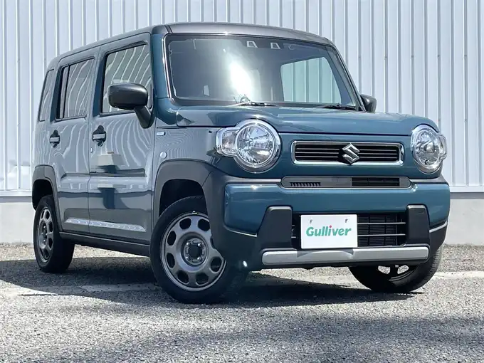 新着情報“ハスラーハイブリッドG スズキセーフティサポート非装着車”2022年式デニムブルー ガンメタリック 2トーン入荷しました！