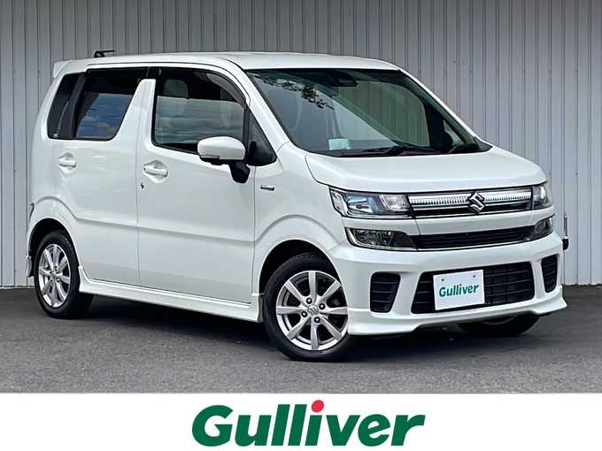 新着情報“ワゴンＲハイブリッドFZ セーフティパッケージ装着車”2017年式ピュアホワイトP入荷しました！