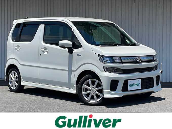 新着情報“ワゴンＲハイブリッドFZ セーフティパッケージ装着車”2017年式ピュアホワイトP入荷しました！